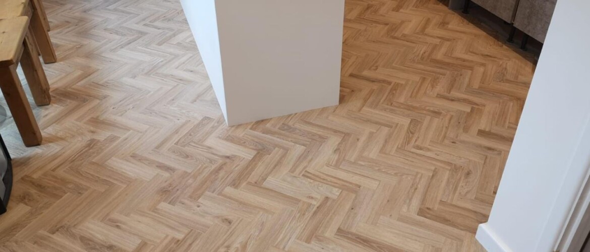 herringbone floor